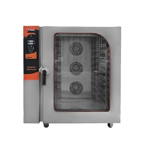 فر قنادی کانوکشن گازی روماک مدل Patistop دیجیتال 8 سینی فر قنادی کانوکشن گازی روماک مدل Patistop دیجیتال 8 سینی