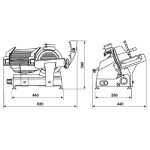 کالباس بر 27.5 سانت امگا Omega ایتالیا مدل GSE275