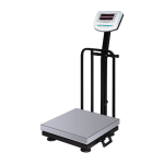 باسکول 200 کیلویی نمایشگر ثابت استیل محک