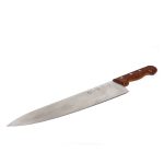 چاقو مرغی دسته چوبی پهن حیدری سایز 14