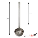ملاقه استیل سایز 1 کاکتوس