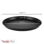 قالب پیتزا آمریکایی آلومینیومی روکش تفلون 60 سانتیمتری