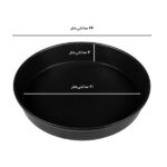 قالب پیتزا آمریکایی آلومینیومی روکش تفلون 21 سانتیمتری