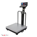 باسکول 500 کیلویی ثابت محک مدل 13000 پلاس پرینتردار سینی استیل