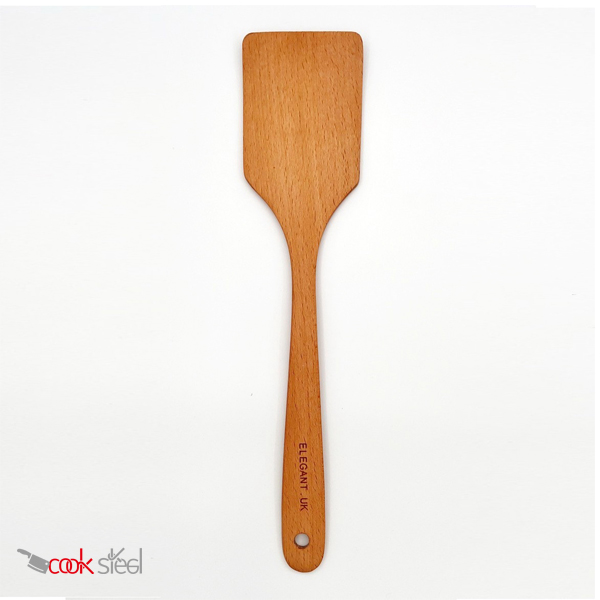 811 کفگیر چوبی بزرگ الگانت روکش ضد آب (چوب راش) ELEGANT